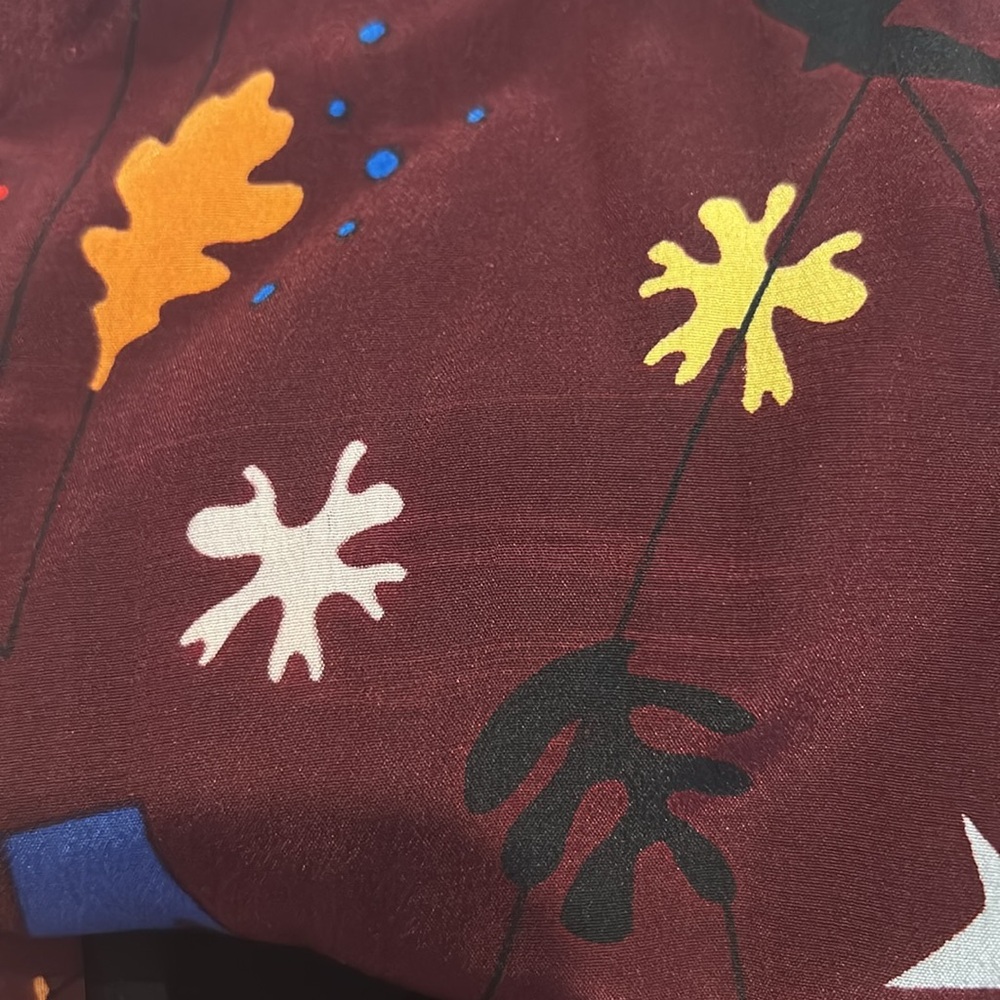 SANDRO Roxana printed silk dress - Picture 6 of 6